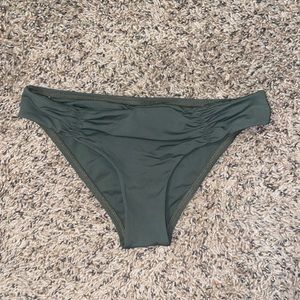L Space army green bikini bottoms